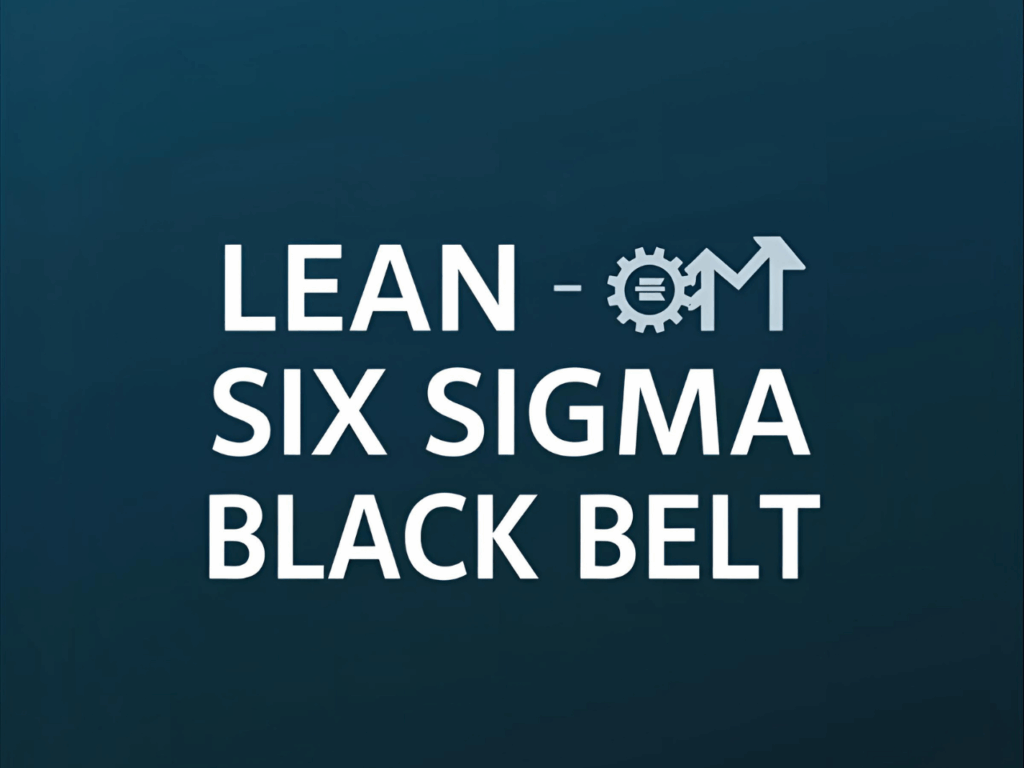 Lean Six Sigma Black Belt