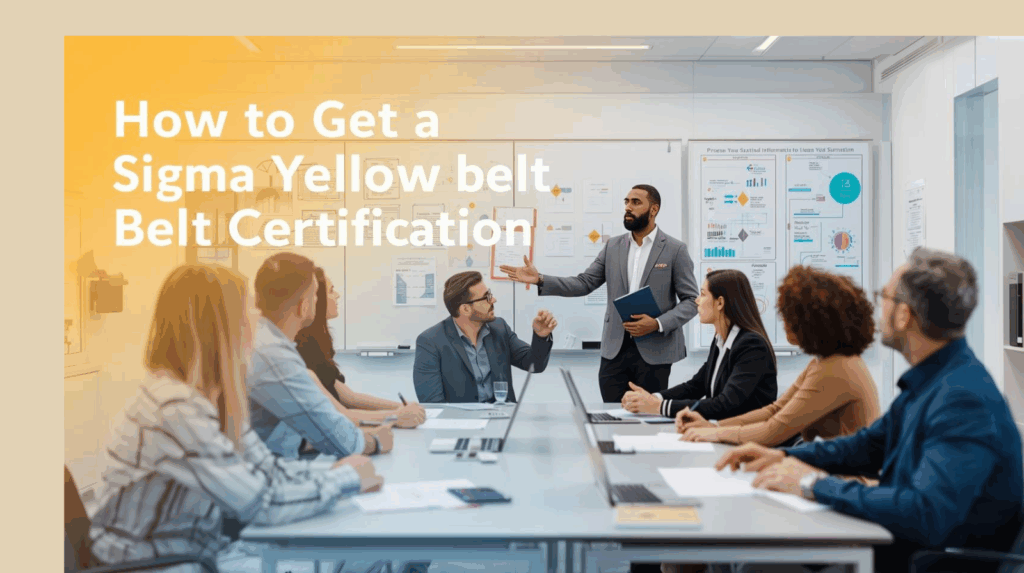 Six Sigma Yellow Belt certification course